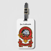 Clan Galbraith Bagagelabel (Voorkant (verticaal))