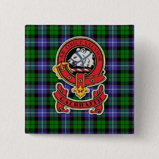 Clan Galbraith Button Badge (Voorkant)