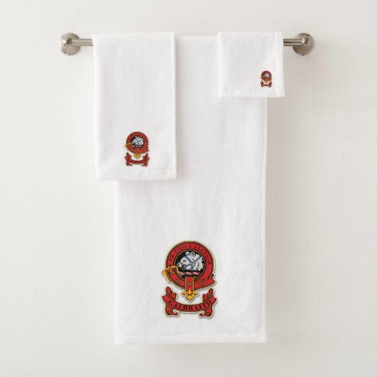 Clan Galbraith Crest Serviettes de bain (En situation)