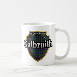 Clan Galbraith Schotse dynastie Tartan Mokken Cups