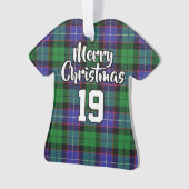 Clan Galbraith Tartan Christmas Jersey (devant)