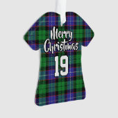 Clan Galbraith Tartan Christmas Jersey (devant)