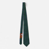Clan Galbraith Tartan Cravate avec Crest (Dos)