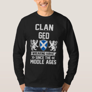 Clan Ged Schotse Familie Clan Schotland Wreaking H T-shirt