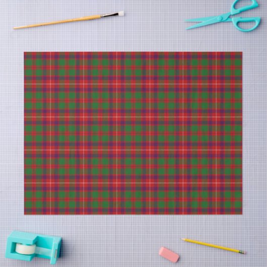 Clan Geddes Tartan Tissuepapier (Craft)