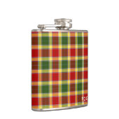Clan Gibbs Tartan Monogram Heupfles (Rechts)