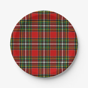 Clan Gillespie Tartan Papieren Bordje