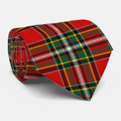 Clan Gillespie Tartan Stropdas (Opgerold)