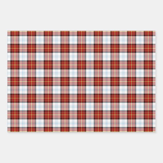 Clan Gillies Dress Tartanvariaties Inpakpapier Vel (Voorkant)