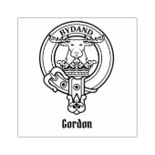 Clan Gordon Crest Rubber Stamp Rubberstempel (Afrduk)