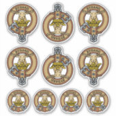 Clan Gordon Crest Sticker Set (Voorkant)