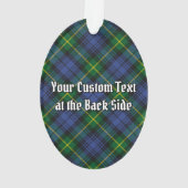 Clan Gordon Crest sur l'ornement du Tartan (dos)
