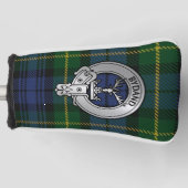Clan Gordon Crest & Tartan Golfheadcover (Voorkant)
