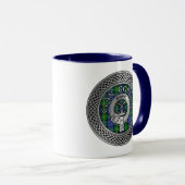 Clan Gordon Crest & Tartan Mug (Devant droit)