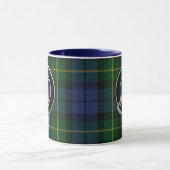 Clan Gordon Crest & Tartan Mug (Centre)