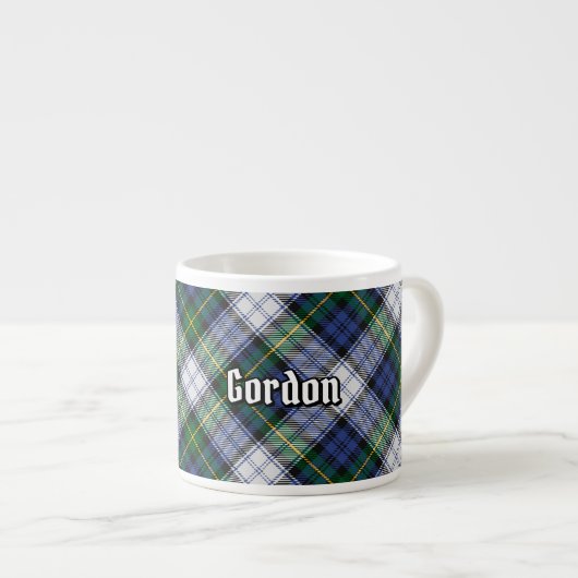 Clan Gordon Dress Tartan Espresso Cup Espresso Kop (Voorkant rechts)