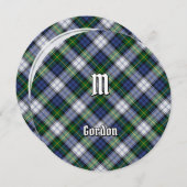 Clan Gordon Dress Tartan Invitation (Devant / Derrière)