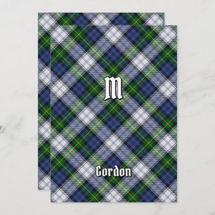 Clan Gordon Dress Tartan Invitation
