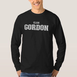 Clan Gordon Familie Achternaam Schots erfgoed T-shirt
