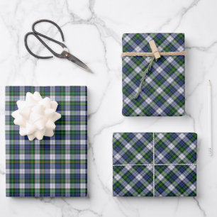 Clan Gordon habille Tartan envelopper feuilles de