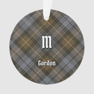Clan Gordon Patiné Tartan Orament