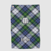 Clan Gordon Robe Tartan Golf Serviette (Devant)