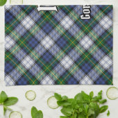 Clan Gordon Robe Tartan Serviette de cuisine (Plié)