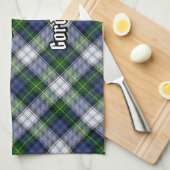 Clan Gordon Robe Tartan Serviette de cuisine (Quart Plié)