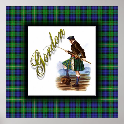 Clan Gordon Scottish Dream Poster (Voorkant)