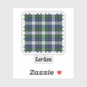 Clan Gordon Sticker Tartan (Feuille)