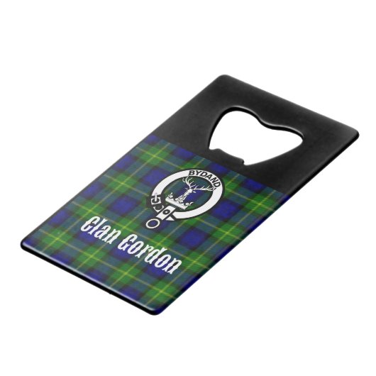 Clan Gordon Tartan Crest (Devant Angle)