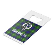 Clan Gordon Tartan Crest (Dos Angle)