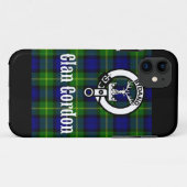 Clan Gordon Tartan Crest Case-Mate iPhone Case (Achterkant (horizontaal))