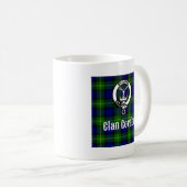 Clan Gordon Tartan Crest Koffiemok (Voorkant rechts)