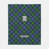 Clan Gordon Tartan Fleece Blanket Deken (Voorkant)