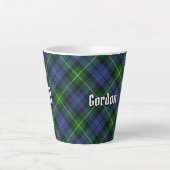 Clan Gordon Tartan Latte Mug (Devant)
