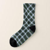 Clan Gordon Tartan Plaid Motif blanc vert (Gauche - extérieur)