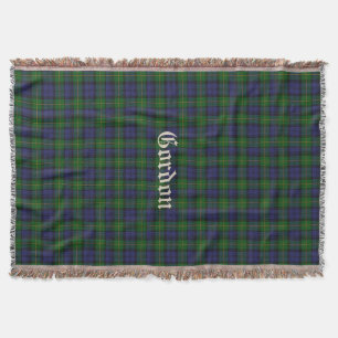 Clan Gordon Tartan Pset Custom Throw Blanket Deken