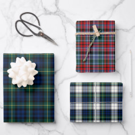 Clan Gordon Tartan Variaties Inpakpapier Vel