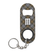 Clan Gordon Weathered Tartan Mini Flessenopener (Voorkant)