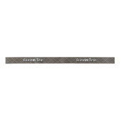 Clan Gordon Weathered Tartan Satin Ribbon Lint (Voorkant)
