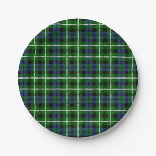 Clan Graham Tartan Papieren Bordje