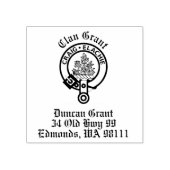 Clan Grant Crest Badge Rubberstempel (Afrduk)