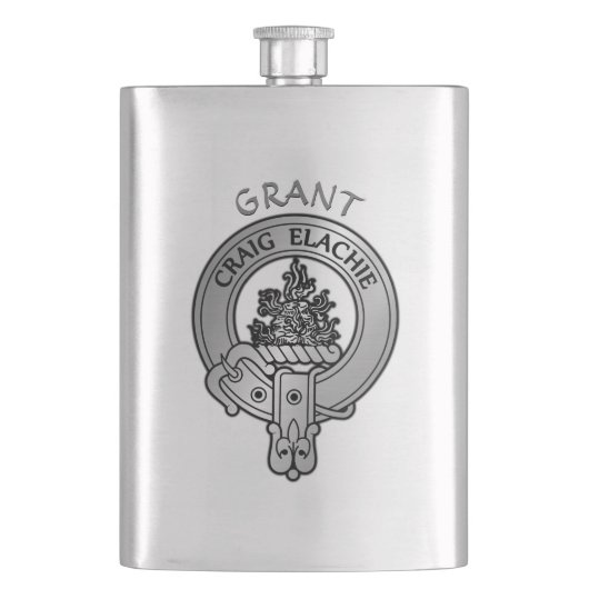 Clan Grant Crest Flacon (Voorkant)