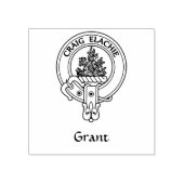 Clan Grant Crest Rubber Stamp Rubberstempel (Afrduk)