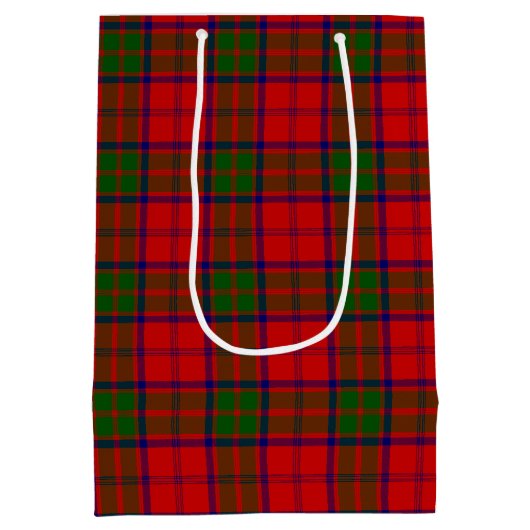 Clan Grant Tartan Pset Medium Cadeauzakje (Achterkant)