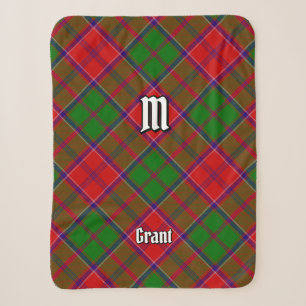 Clan Grant Tartan Sherpa Deken