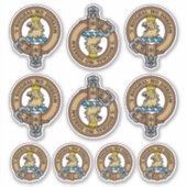 Clan Gregor Crest Sticker Set (Voorkant)