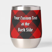 Clan Gregor Crest sur Rob Roy Tartan (Arrière)