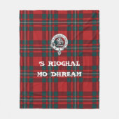Clan Gregor Fleece Blanket (Voorkant)